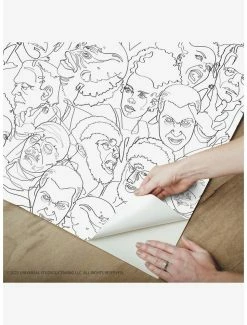 Promo 😉 Universal Monsters Classic Peel & Stick Wallpaper ⭐ -Furniture Outlet Store 19830417 av3
