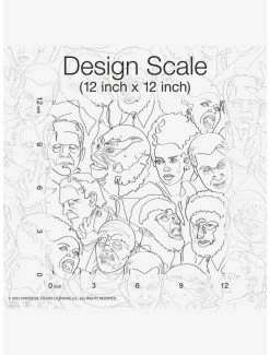 Promo 😉 Universal Monsters Classic Peel & Stick Wallpaper ⭐ -Furniture Outlet Store 19830417 av4