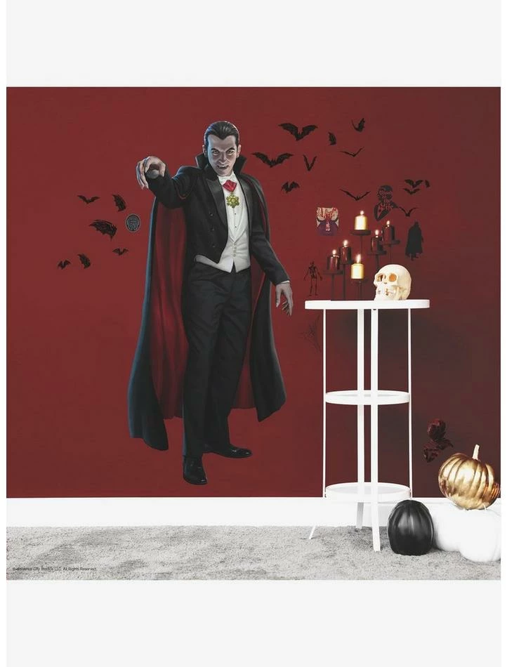 Cheap ๐คฉ Universal Monsters Dracula Giant Peel & Stick Wall Decals โจ 3 Cheap ๐คฉ Universal Monsters Dracula Giant Peel & Stick Wall Decals โจ - Image 3