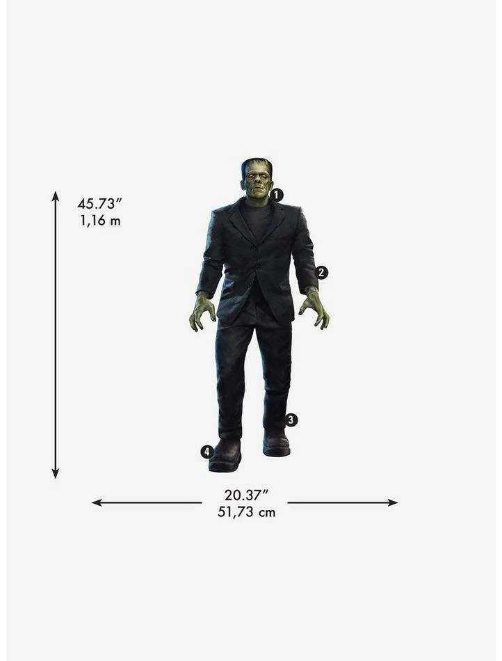 Discount ๐ Universal Monsters Frankenstein Giant Peel & Stick Wall Decals ๐ 2 Discount ๐ Universal Monsters Frankenstein Giant Peel & Stick Wall Decals ๐ - Image 2