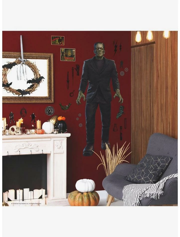 Discount ๐ Universal Monsters Frankenstein Giant Peel & Stick Wall Decals ๐ 3 Discount ๐ Universal Monsters Frankenstein Giant Peel & Stick Wall Decals ๐ - Image 3