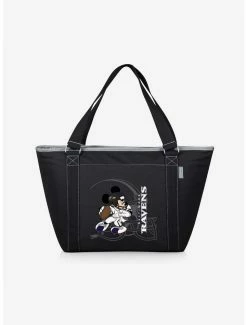 Discount 🔔 Disney Mickey Mouse NFL Baltimore Ravens Tote Cooler Bag 👍
