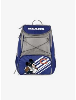 Hot Sale 🤩 Disney Mickey Mouse NFL Chicago Bears Cooler 🎒 Backpack ✔️