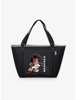 Hot Sale 🧨 Disney Mickey Mouse NFL Cincinnati Bengals Tote Cooler Bag 🤩
