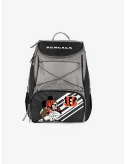 Cheap 🤩 Disney Mickey Mouse NFL Cincinnati Bengals Cooler 🎒 Backpack 💯