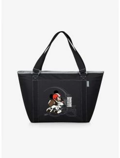Discount 🔔 Disney Mickey Mouse NFL Cleveland Browns Tote Cooler Bag 🎉