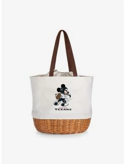 Best reviews of ๐ Disney Mickey Mouse NFL Houston Texans Canvas Willow Basket Tote ๐