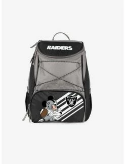 Cheap โค๏ธ Disney Mickey Mouse NFL Las Vegas Raiders Cooler ๐ Backpack ๐