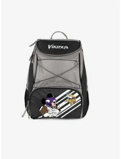 Best Sale ⭐ Disney Mickey Mouse NFL Minnesota Vikings Cooler 🎒 Backpack ❤️