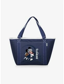 Discount 😀 Disney Mickey Mouse NFL NE Patriots Tote Cooler Bag 🛒