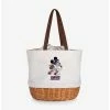 Outlet 🎉 Disney Mickey Mouse NFL New York Giants Canvas Willow Basket Tote 😍