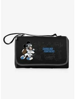 Top 10 ✔️ Disney Mickey Mouse NFL Carolina Panthers Outdoor Picnic Blanket 💯