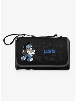 Deals 👍 Disney Mickey Mouse NFL Detroit Lions Outdoor Picnic Blanket ✔️