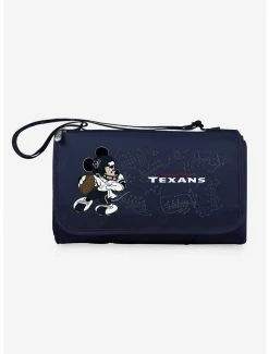 Wholesale ๐ Disney Mickey Mouse NFL Houston Texans Outdoor Picnic Blanket โจ