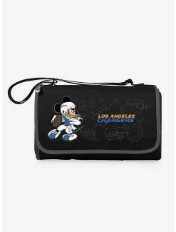 Best deal 👏 Disney Mickey Mouse NFL LA Chargers Outdoor Picnic Blanket 🧨