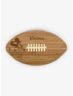 Coupon 😀 Disney Mickey Mouse NFL MIN Vikings Cutting Board 🔔