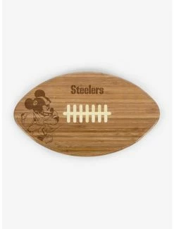 Cheapest ⭐ Disney Mickey Mouse NFL PIT Steelers Cutting Board 😍