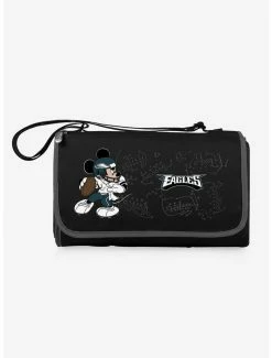 Wholesale 🔥 Disney Mickey Mouse NFL Phi Eagles Outdoor Picnic Blanket 🌟