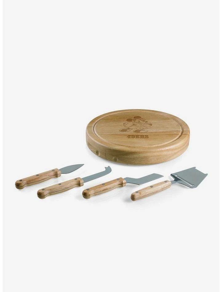 Budget ๐ฏ Disney Mickey Mouse NFL SF 49Ers Circo Cheese Cutting Board & Tools Set ๐งจ 2 Budget ๐ฏ Disney Mickey Mouse NFL SF 49Ers Circo Cheese Cutting Board & Tools Set ๐งจ - Image 2
