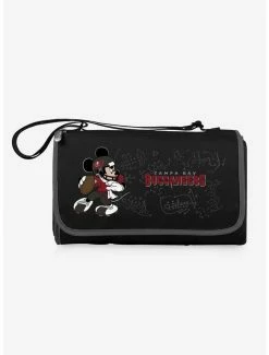 Hot Sale ⌛ Disney Mickey Mouse NFL TB Buccaneers Outdoor Picnic Blanket 😍