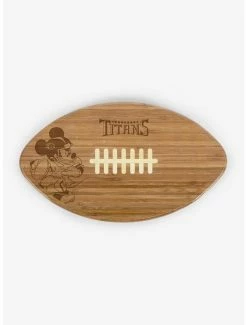 Hot Sale ❤️ Disney Mickey Mouse NFL TEN Titans Cutting Board 🎉