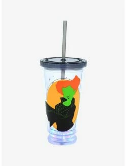 Cheap ❤️ Disney Hocus Pocus Winifred Light-Up Acrylic Travel Cup 🧨