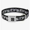 Outlet ⭐ Nightmare Before ❄ Christmas Jack Expression Stack Seatbelt Buckle 🦮 Dog Collar 👏