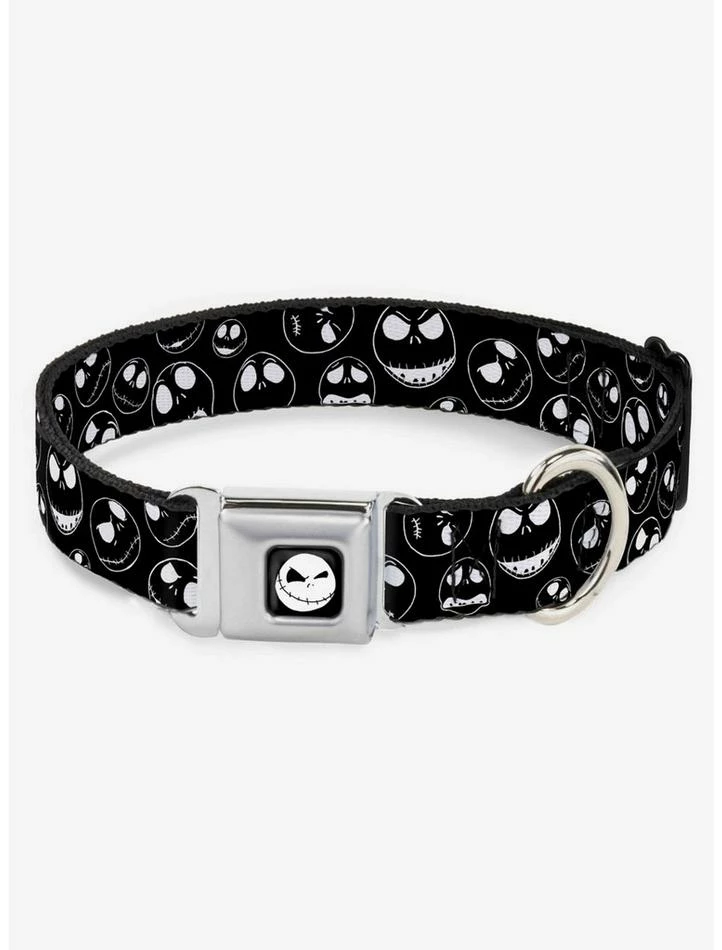 Cheap 🤩 Disney Nightmare Before 🎄 Christmas Jack Outline Expressions Seatbelt Buckle 🐕 Dog Collar 🔔 1 Cheap 🤩 Disney Nightmare Before 🎄 Christmas Jack Outline Expressions Seatbelt Buckle 🐕 Dog Collar 🔔