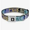 Discount 🔥 Star Wars Book of Boba Fett Boba Lives Graffiti Seatbelt Buckle 🦮 Dog Collar 👏