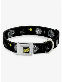 Best reviews of ๐ Star Wars Death Star Millennium Falcon Seatbelt Buckle ๐ Dog Collar ๐