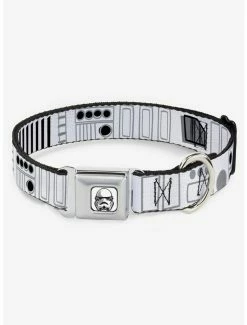 Best deal ❤️ Star Wars Stormtroopers Utility Belt Seatbelt Buckle 🦮 Dog Collar 😉