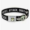 Deals ⌛ Star Wars The Mandalorian The Child Protect Attack Snack Seatbelt Buckle 🐶 Dog Collar 😍
