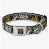 Best deal ✨ Scooby-Doo! Group Pose Bones Seatbelt Buckle 🦮 Dog Collar ✔️