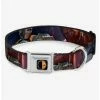 Cheap 😍 DC Comics The Batman Deathstroke Pose Seatbelt Buckle 🐕 Dog Collar ✨