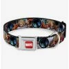 Wholesale 🌟 Marvel Thor Astonishing 3 Poses 🔨 Hammer Logo Seatbelt Buckle 🦮 Dog Collar 🤩