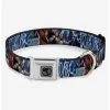 Promo ✔️ Marvel Thor Avengers 🔨 Hammer Action Pose Galaxy Seatbelt Buckle 🐕 Dog Collar 👍