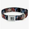 Cheapest ⌛ Marvel Thor Poses 🔨 Hammer Seatbelt Buckle 🐕 Dog Collar 🌟