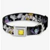 Flash Sale 🛒 Disney Villains Hexing Scenes Seatbelt Buckle 🐶 Dog Collar 🥰