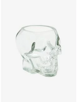 Budget ✔️ Clear Glass Skull Mug ⭐