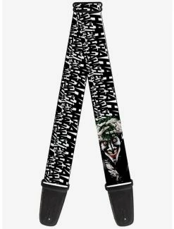 Top 10 ๐คฉ DC Comics Batman Joker The Killing Joke Holding Head Guitar Strap ๐