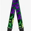 Brand new 😍 Marvel Hulk Face Close Up Action Pose Guitar Strap ✔️