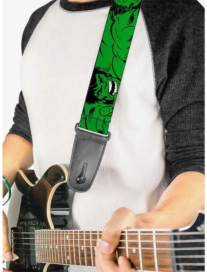 Wholesale ๐ Marvel The Incredible Hulk Repeat Guitar Strap ๐ 2 Wholesale ๐ Marvel The Incredible Hulk Repeat Guitar Strap ๐ - Image 2