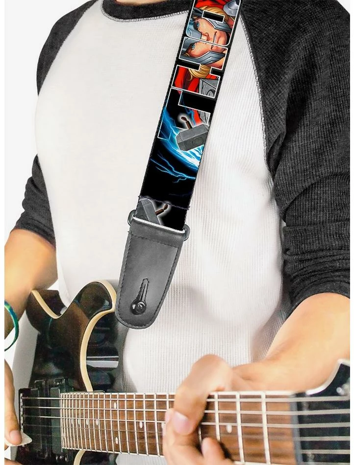 Wholesale ๐ Marvel Thor ๐จ Hammer Guitar Strap ๐ 2 Wholesale ๐ Marvel Thor ๐จ Hammer Guitar Strap ๐ - Image 2