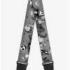 Best reviews of ❤️ The Nightmare Before 🔔 Christmas Jack Sally Cemetery Scene Guitar Strap 😉