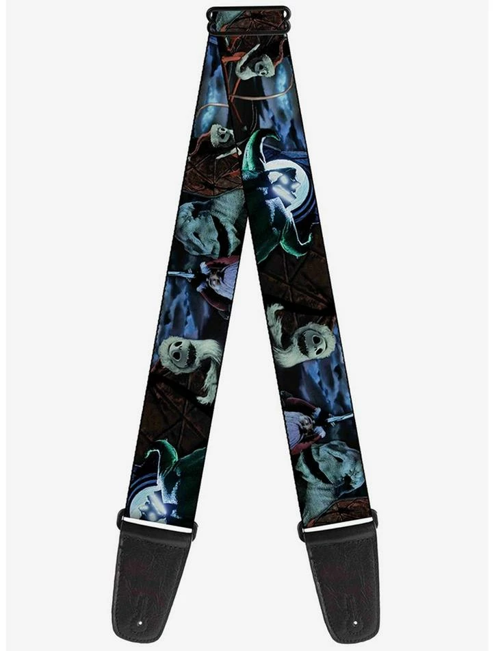 Best Sale 😀 The Nightmare Before 🎄 Christmasjack Oogie Boogie Santa Scene Guitar Strap 😀 1 Best Sale 😀 The Nightmare Before 🎄 Christmasjack Oogie Boogie Santa Scene Guitar Strap 😀