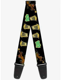 Outlet ✔️ Scooby-Doo Chasing Scooby Snacks Guitar Strap 😍