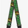 Cheap 🔔 Scooby-Doo Shaggy Pose Baked Guitar Strap 🧨