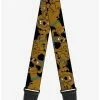 Cheap 🌟 Scooby-Doo Stacked Close Up Guitar Strap 😍