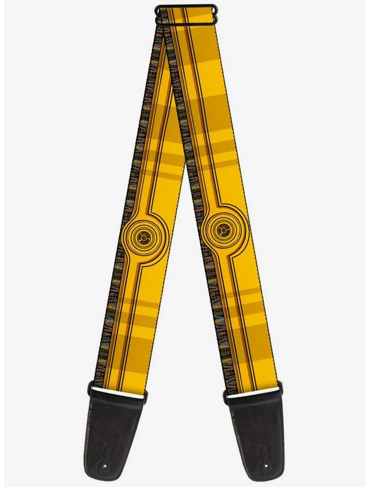 Promo ๐ Star Wars C3Po Wires Bounding Guitar Strap ๐ฏ 1 Promo ๐ Star Wars C3Po Wires Bounding Guitar Strap ๐ฏ