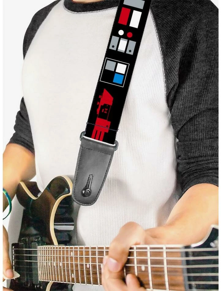 Wholesale ๐ Star Wars Galactic Empire Elements Collage Guitar Strap ๐งจ 2 Wholesale ๐ Star Wars Galactic Empire Elements Collage Guitar Strap ๐งจ - Image 2